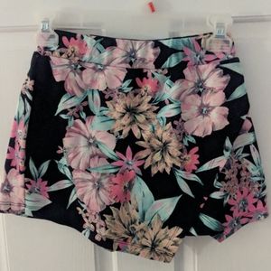 Floral skort